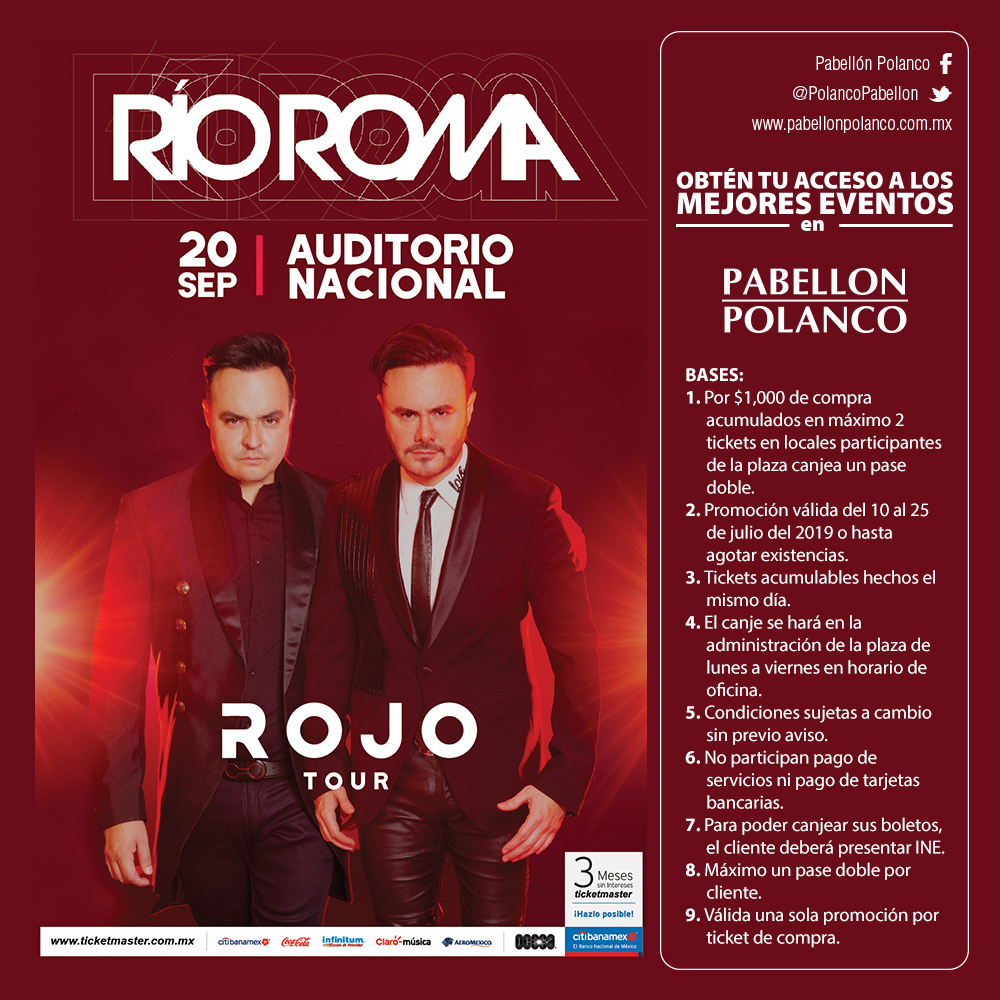RIO ROMA ( ROJO TOUR)